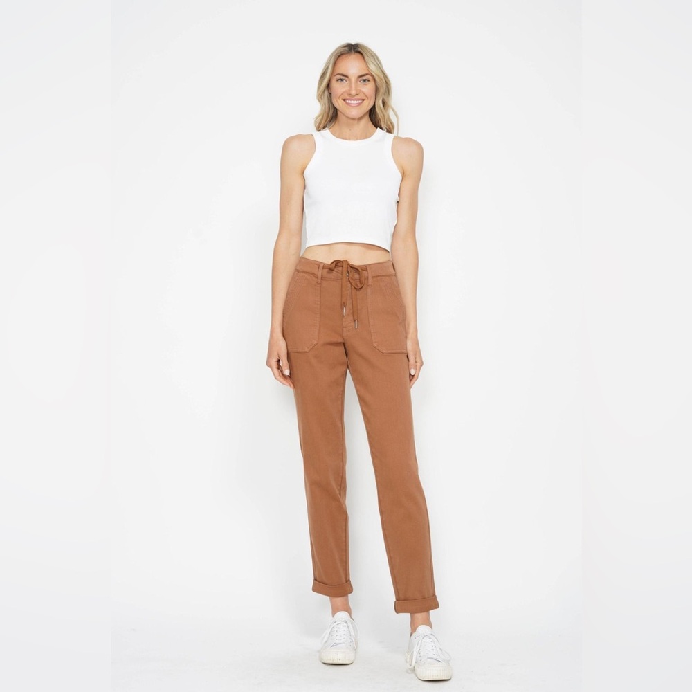 Judy Blue High‎ Waisted Cuff Joggers size 11/30 - Picture 2 of 11